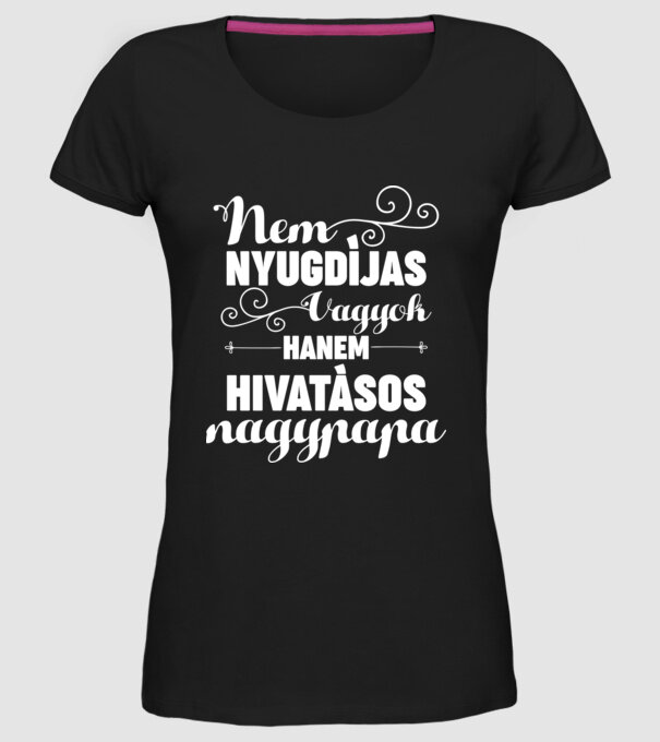  minta fekete pólón