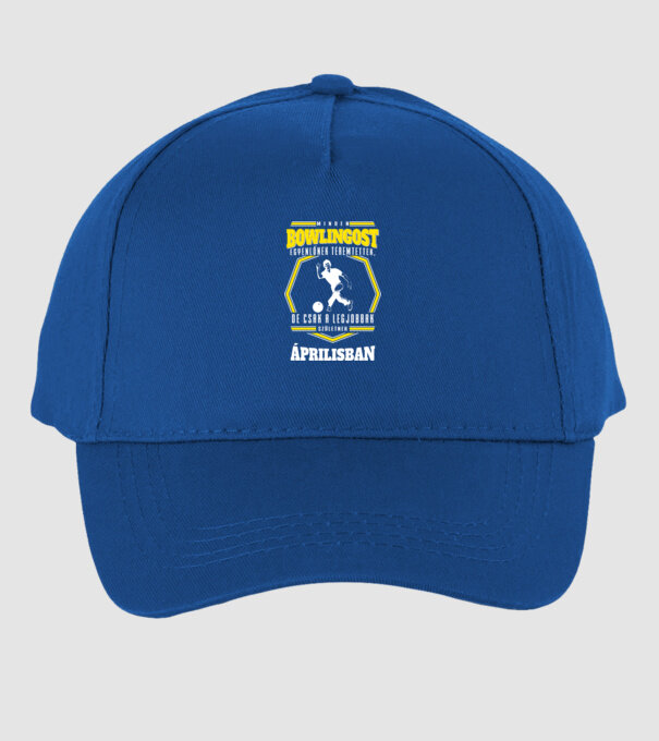 minta királykék pólón