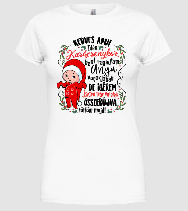  minta fehér pólón