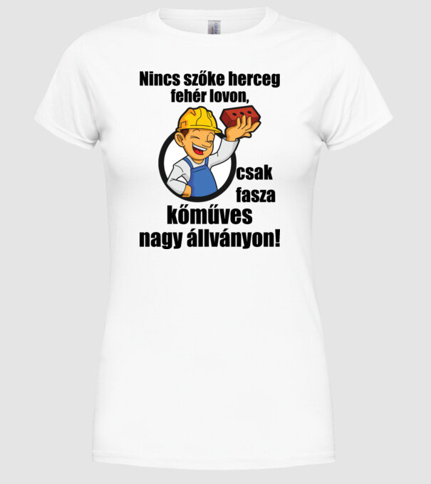  minta fehér pólón