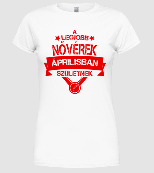  minta fehér pólón