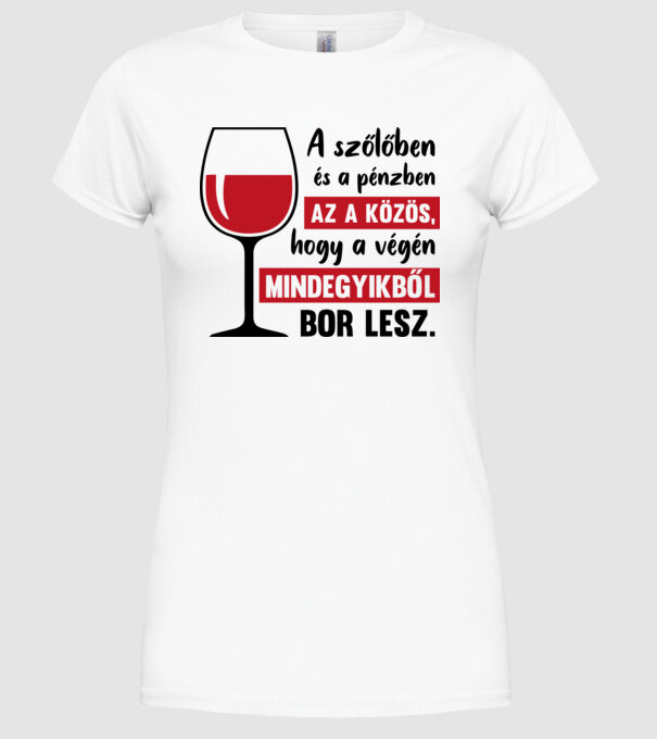  minta fehér pólón