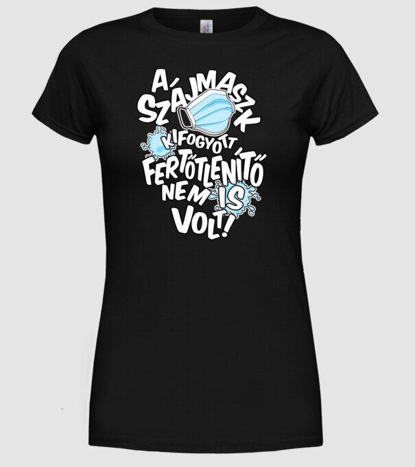  minta fekete pólón