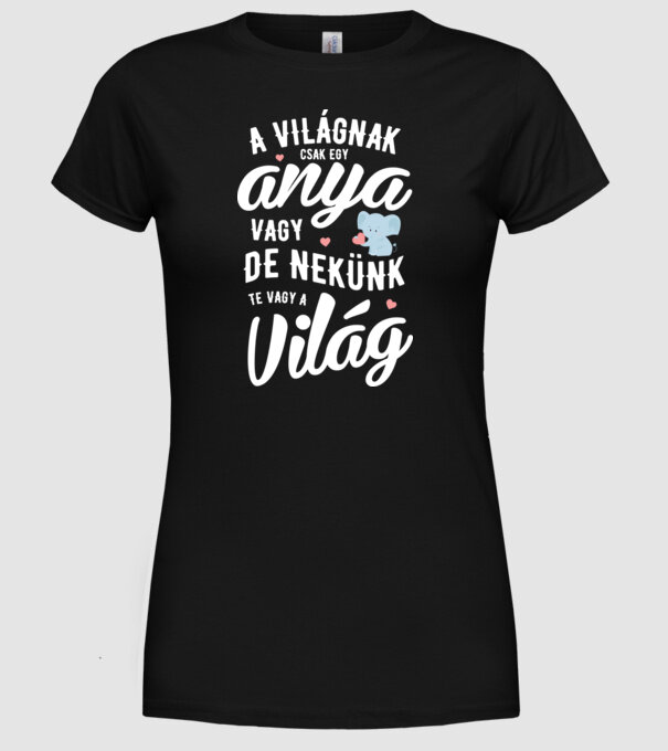  minta fekete pólón
