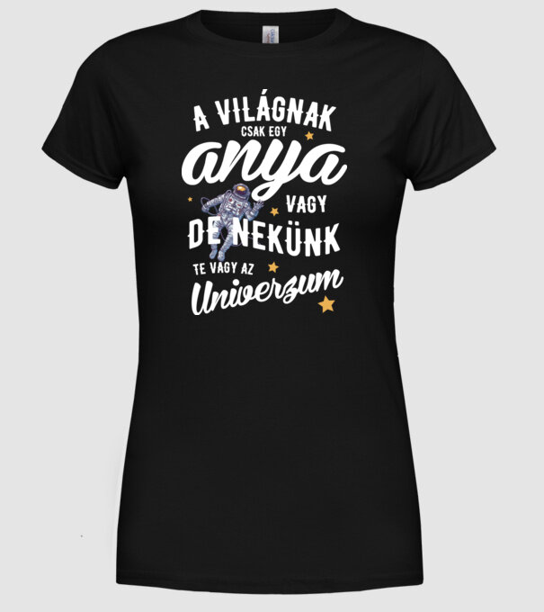  minta fekete pólón