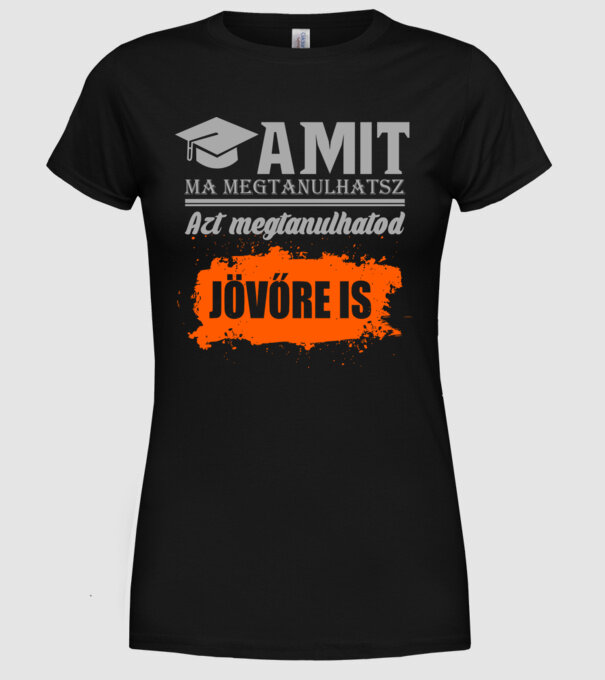  minta fekete pólón