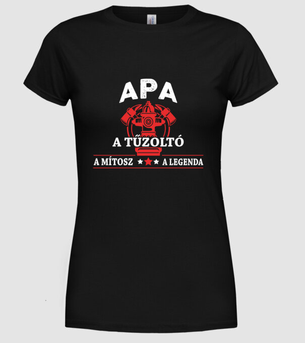  minta fekete pólón