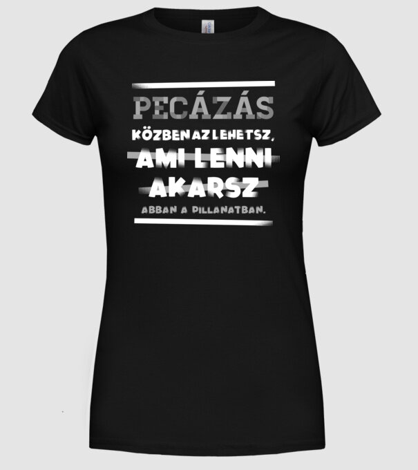  minta fekete pólón