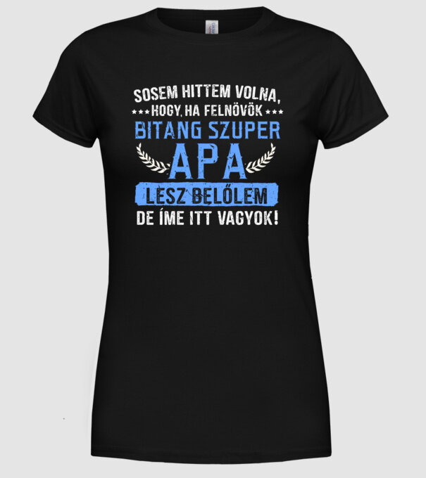  minta fekete pólón