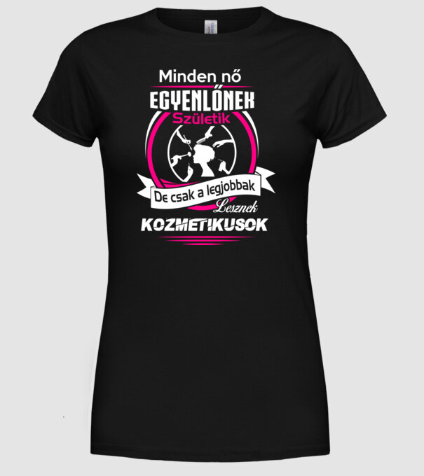  minta fekete pólón