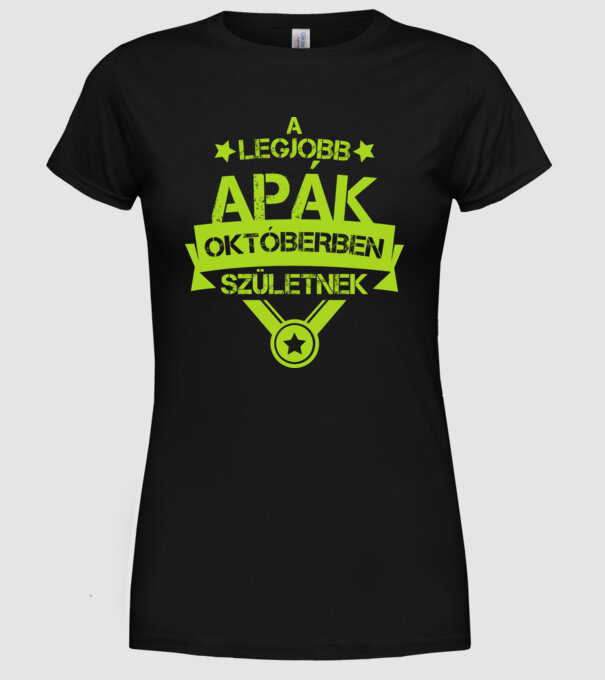  minta fekete pólón