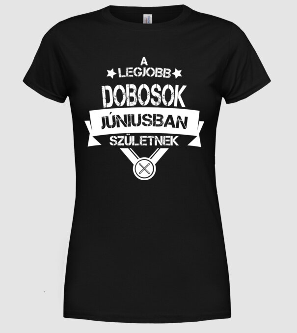  minta fekete pólón