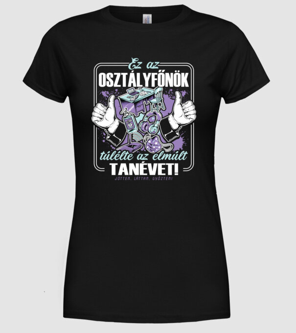  minta fekete pólón