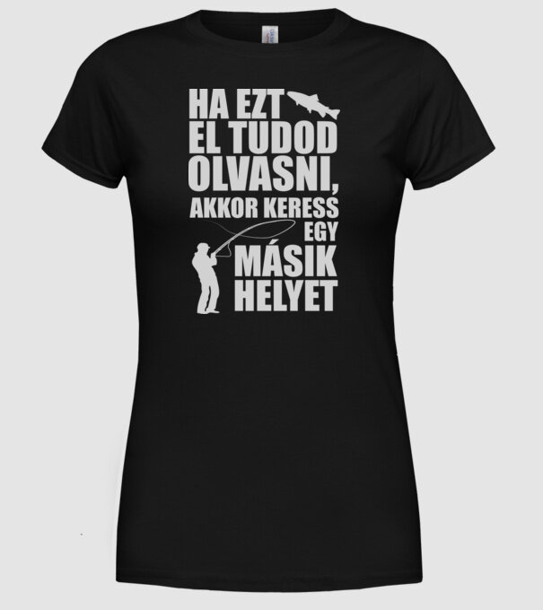  minta fekete pólón
