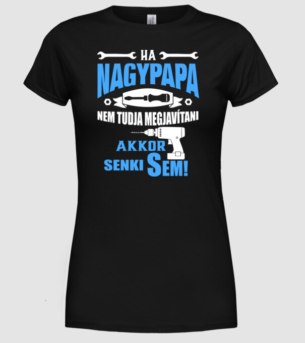  minta fekete pólón