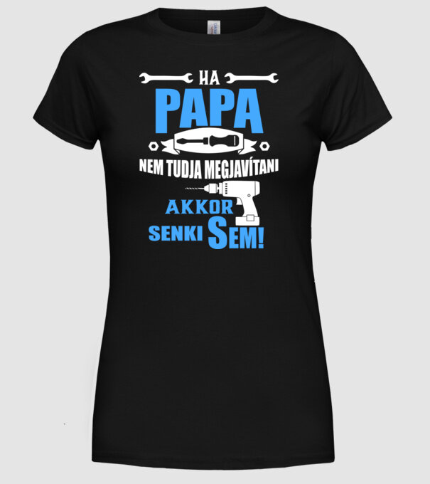  minta fekete pólón