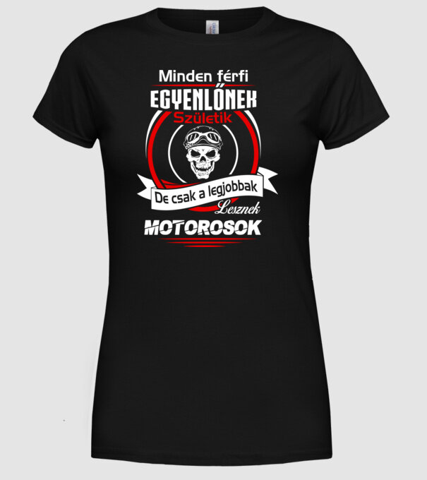  minta fekete pólón