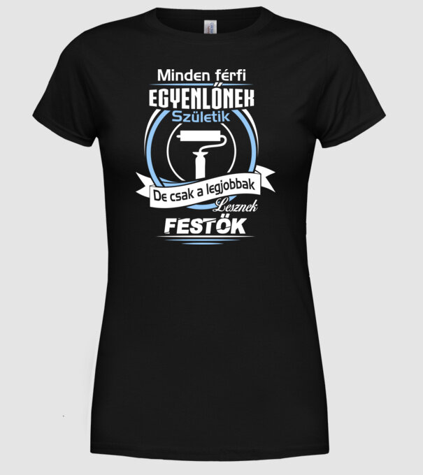  minta fekete pólón