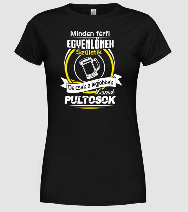  minta fekete pólón