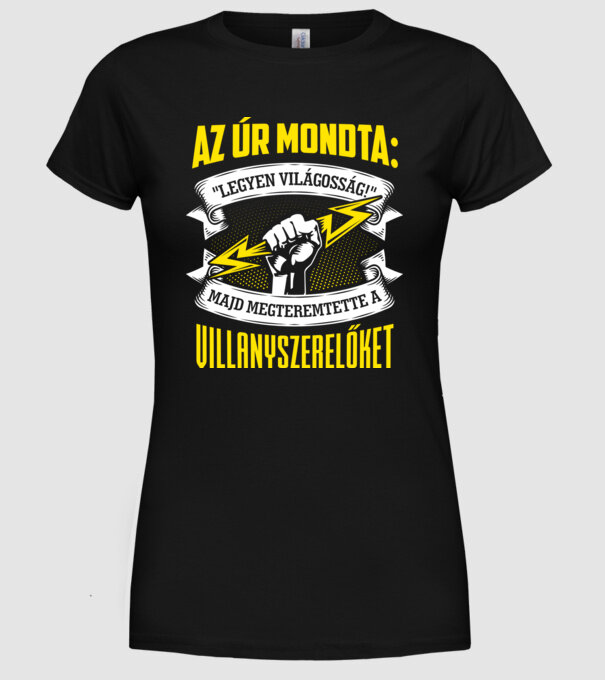  minta fekete pólón