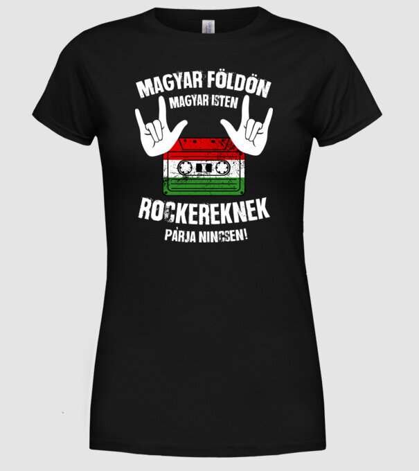  minta fekete pólón
