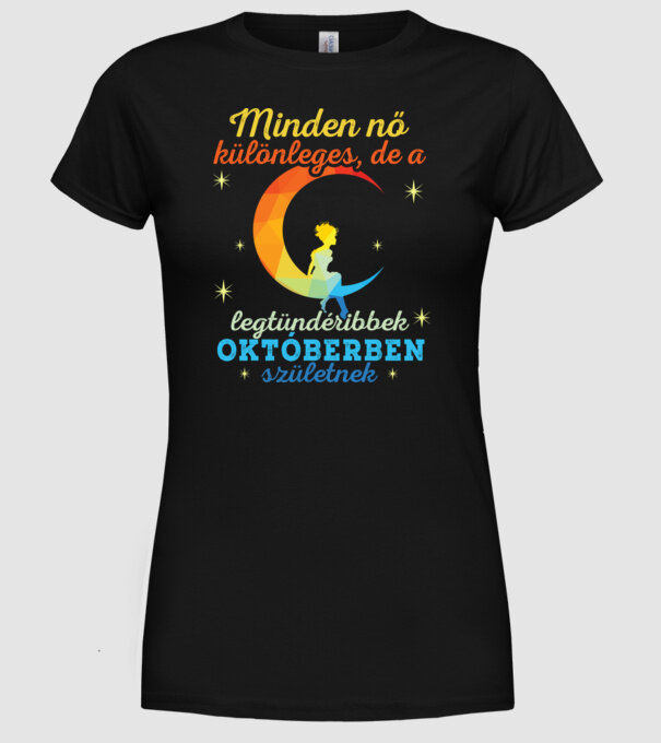  minta fekete pólón
