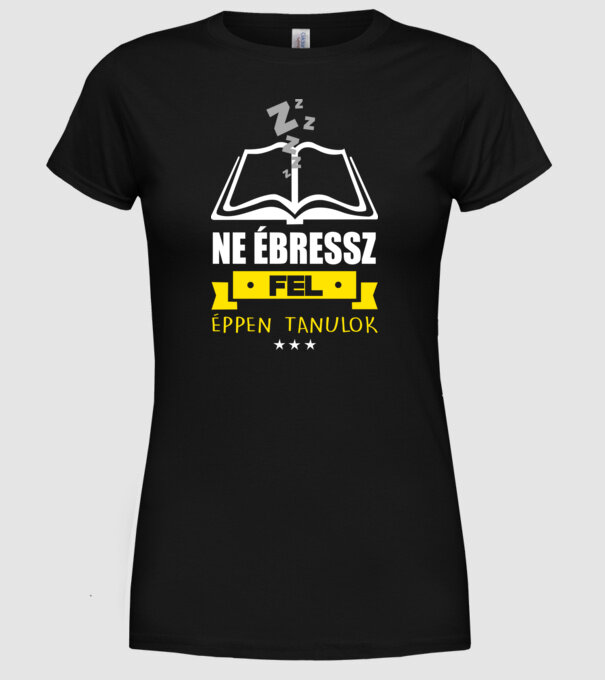 minta fekete pólón