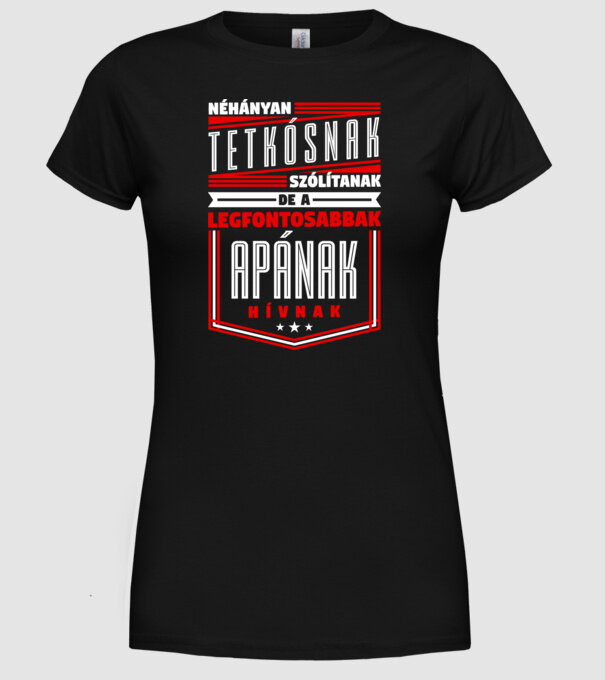  minta fekete pólón