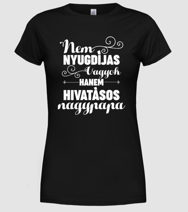  minta fekete pólón