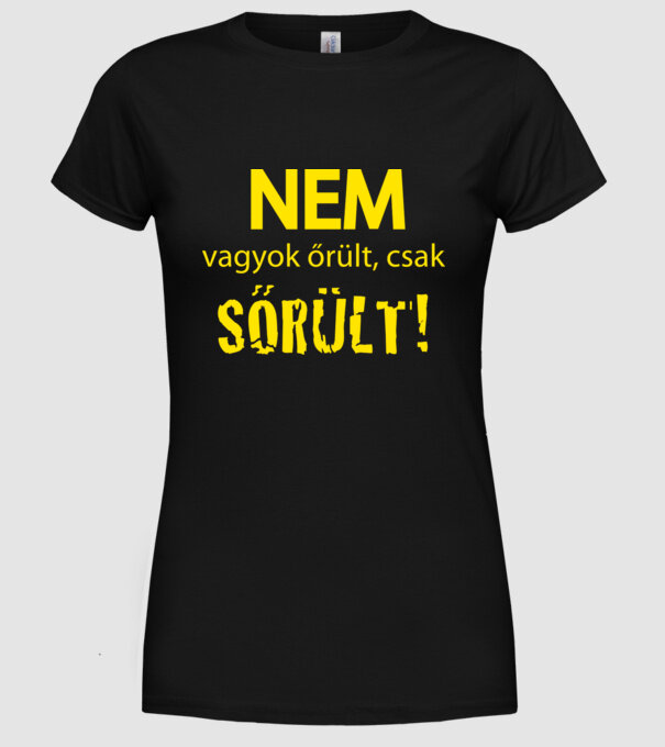 minta fekete pólón