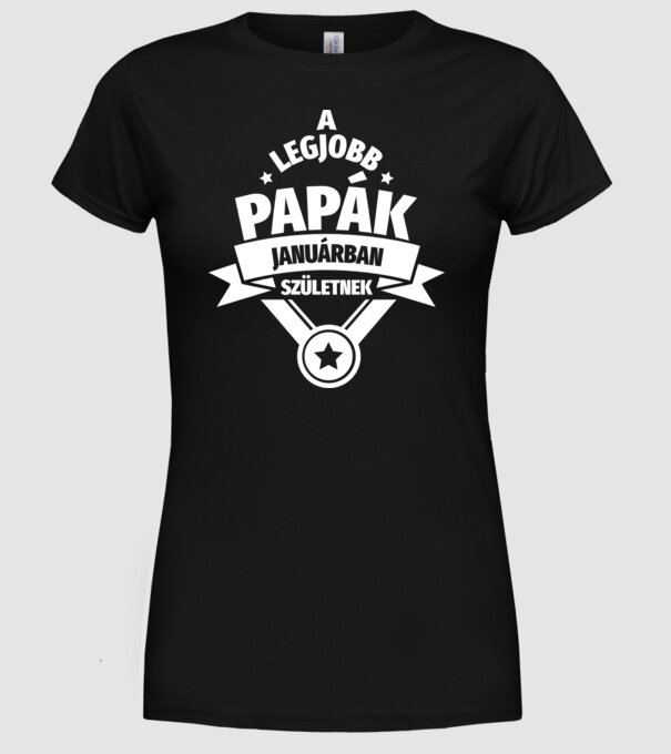  minta fekete pólón