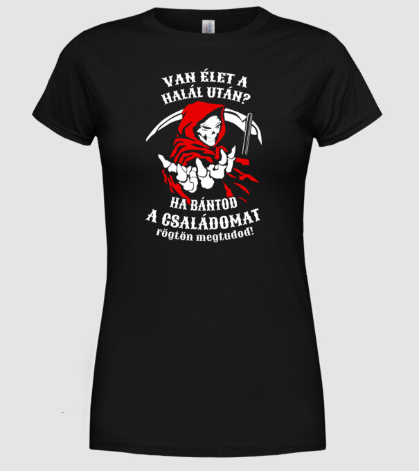  minta fekete pólón