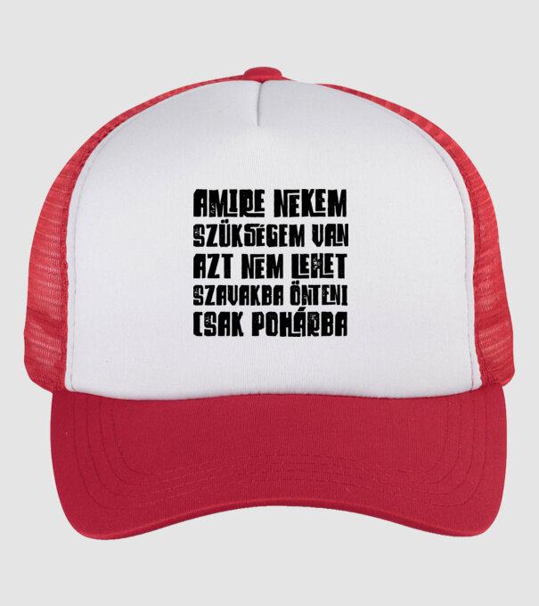  minta fehér/piros pólón