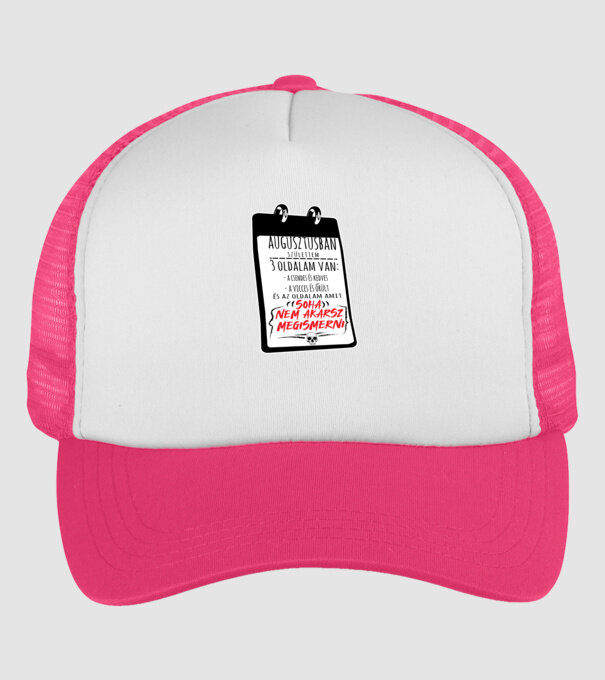  minta neonpink pólón
