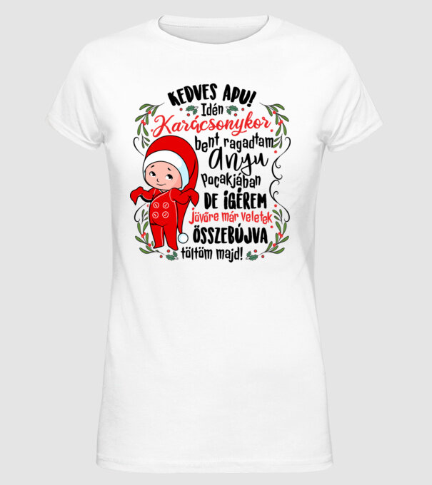  minta fehér pólón