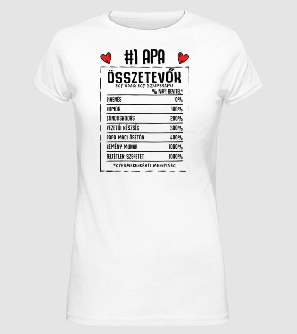  minta fehér pólón