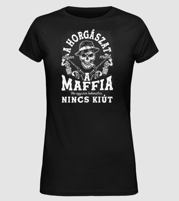  minta fekete pólón