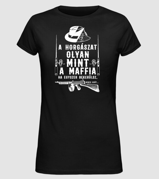  minta fekete pólón