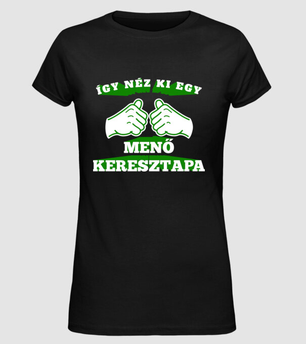  minta fekete pólón