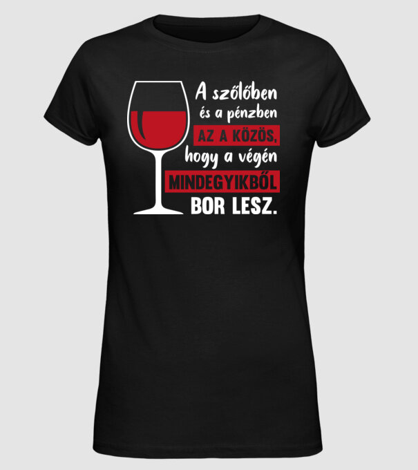  minta fekete pólón