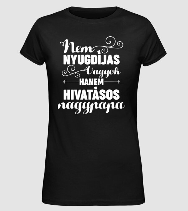  minta fekete pólón
