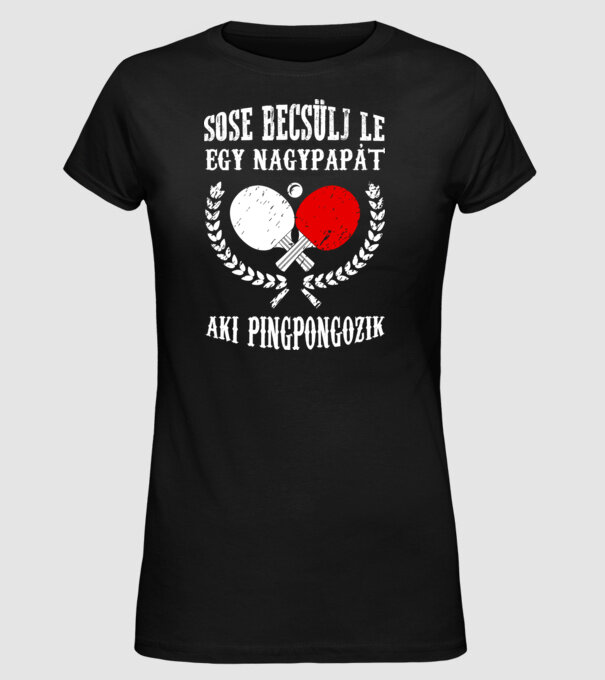  minta fekete pólón