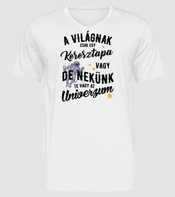  minta fehér pólón