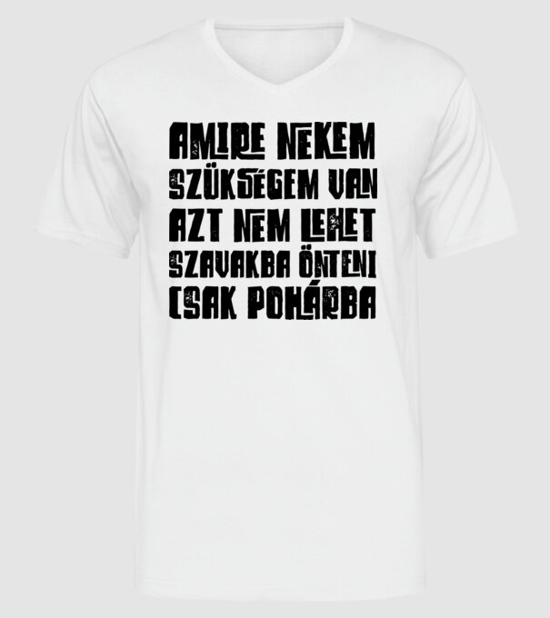 minta fehér pólón