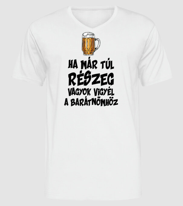  minta fehér pólón