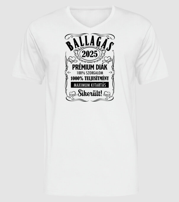  minta fehér pólón