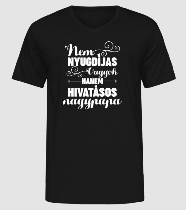  minta fekete pólón