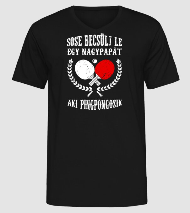  minta fekete pólón