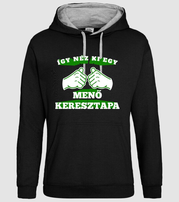  minta fekete pólón