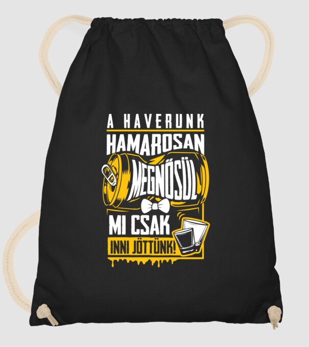  minta fekete pólón